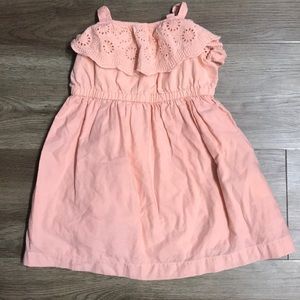 Girls 2T ruffle eyelet dress